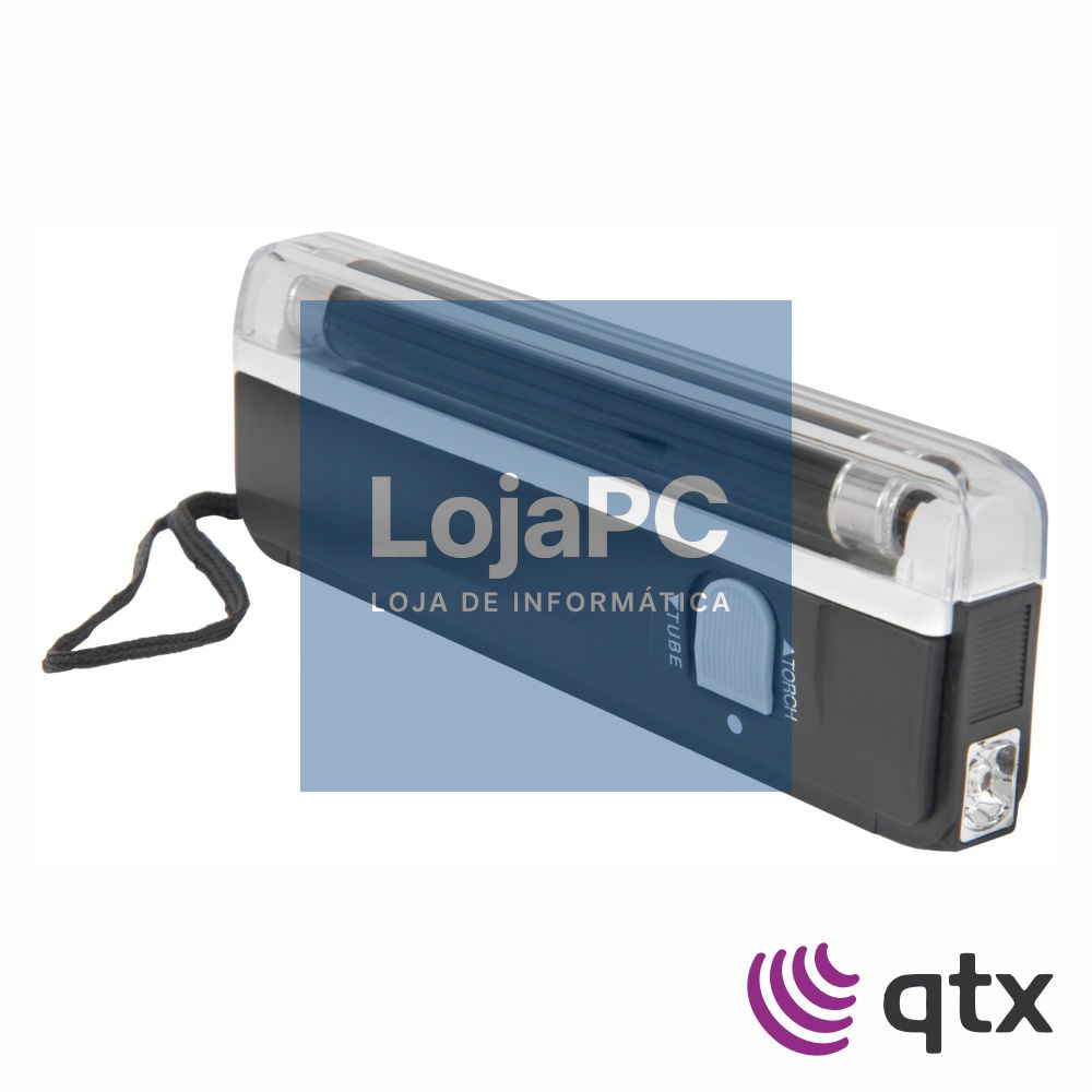 Mini Luz Negra UV 4W C/ Lanterna QTX