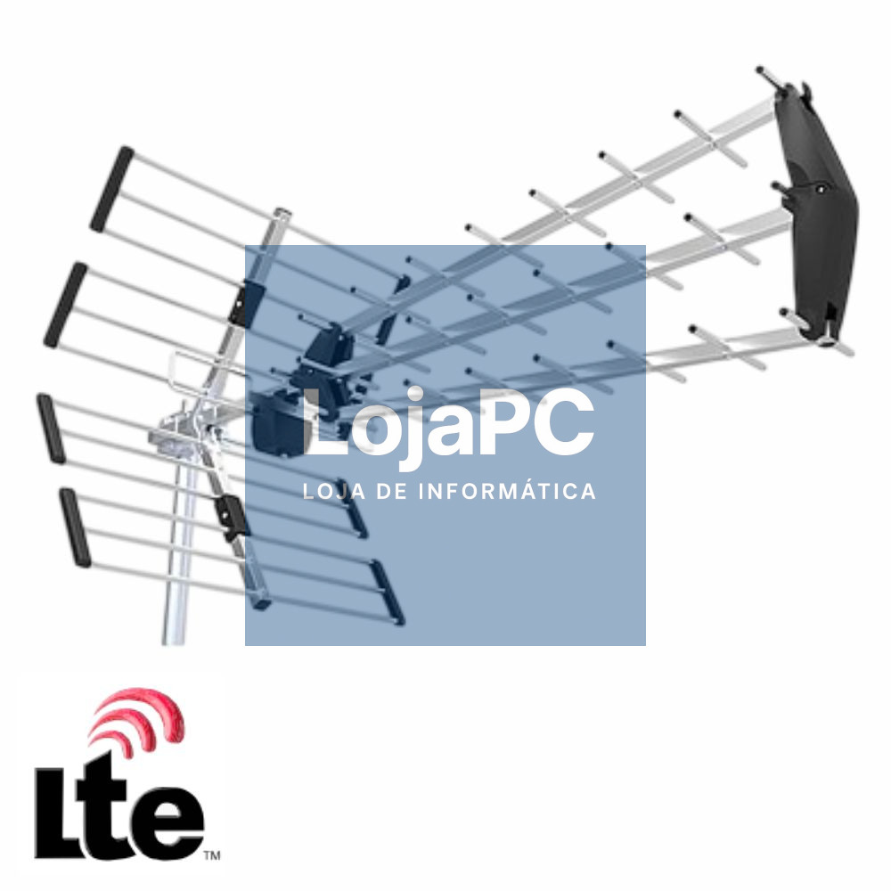 Antena Tdt Exterior UHF 27 Elementos 12.5db Filtro Lte 5G