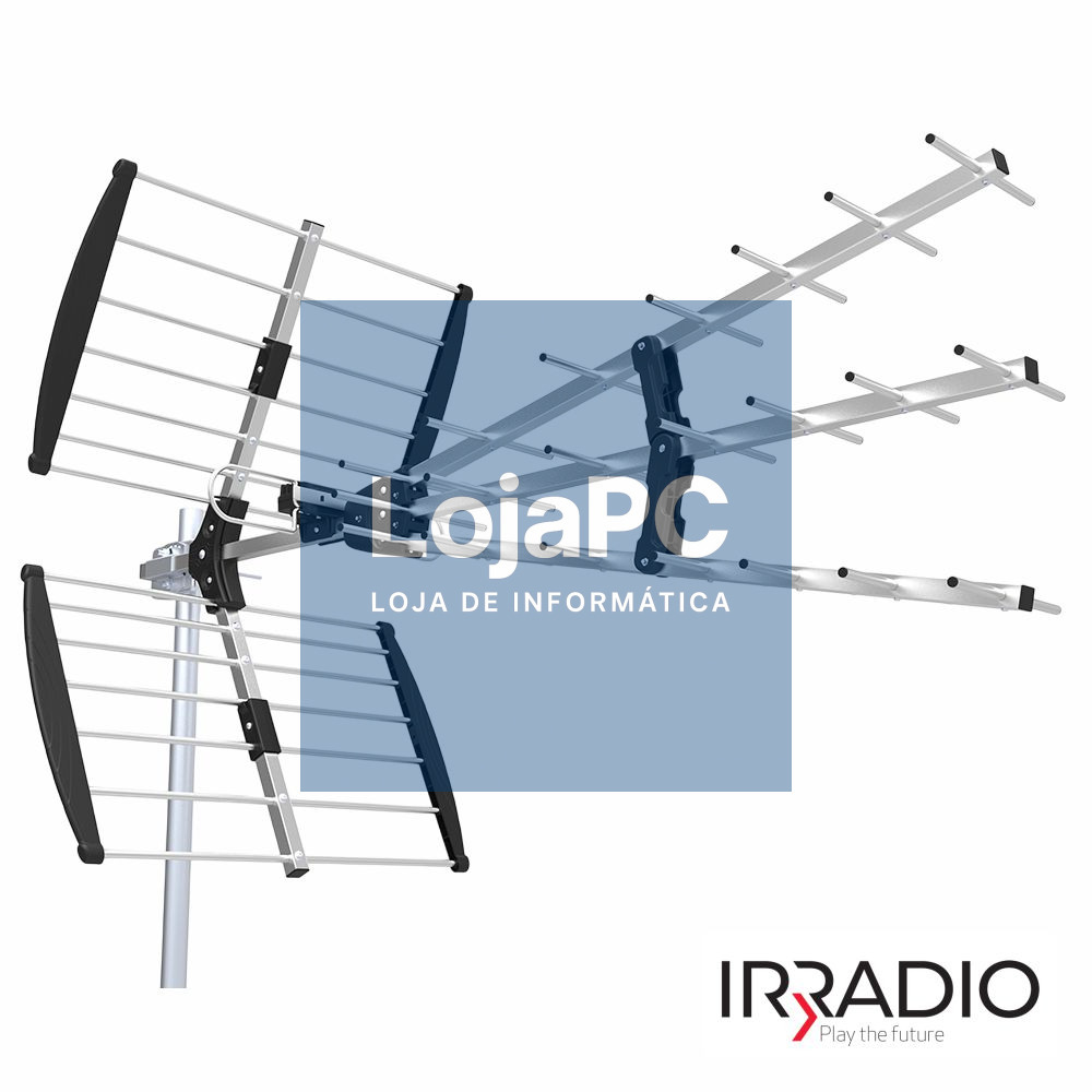 Antena Tdt Exterior UHF 23 Elementos 17db Filtro Lte 5G