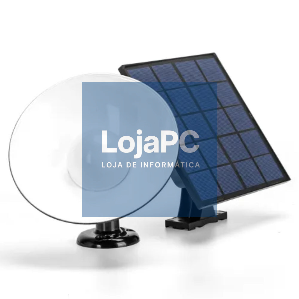 Candeeiro Solar LED 50W IP65 C/ Sensor Movimentos