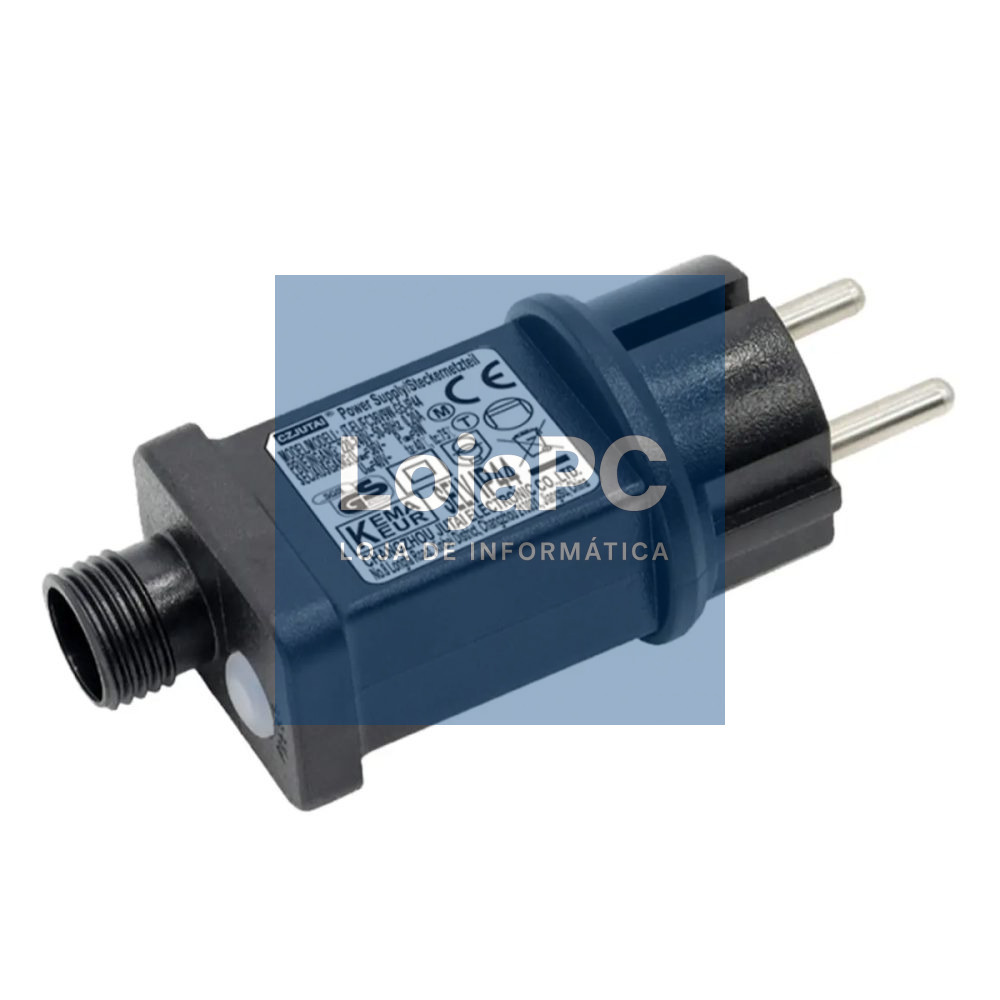 Alimentador P/ Luzes de Natal 31V 6W C/ 8 Modos IP44