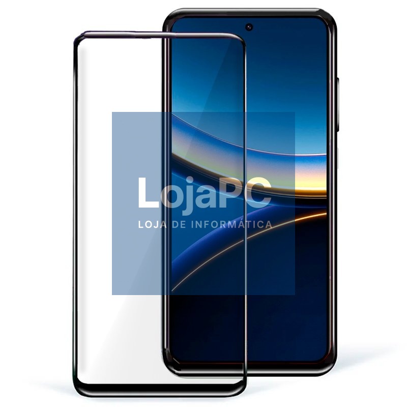 Tempered Glass Screen Protector COOL for Xiaomi Poco F7 Pro 5G (FULL 3D)