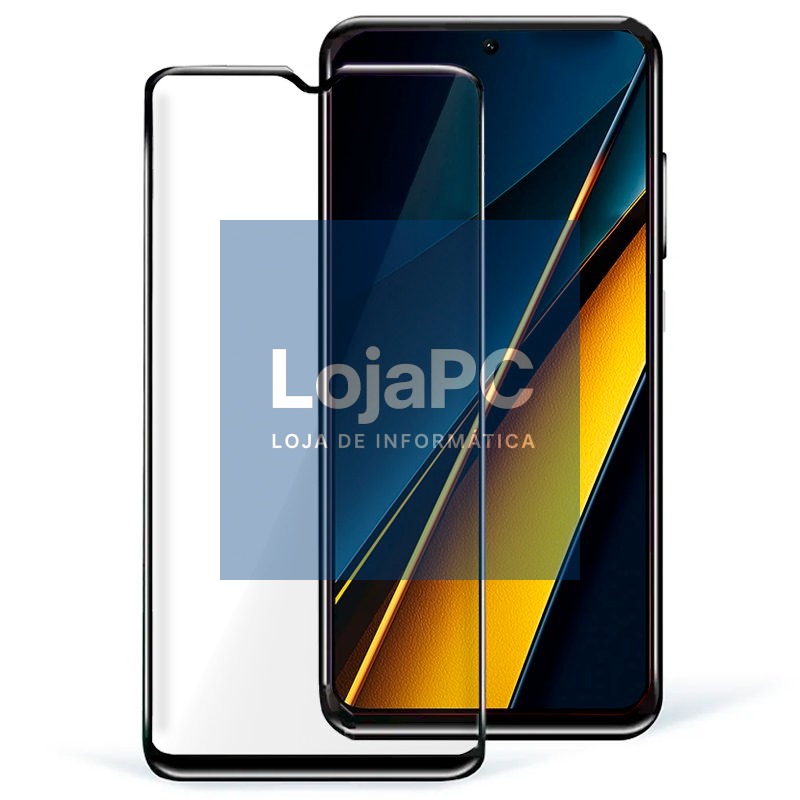Tempered Glass Screen Protector COOL for Xiaomi Poco X6 Pro 5G (FULL 3D)