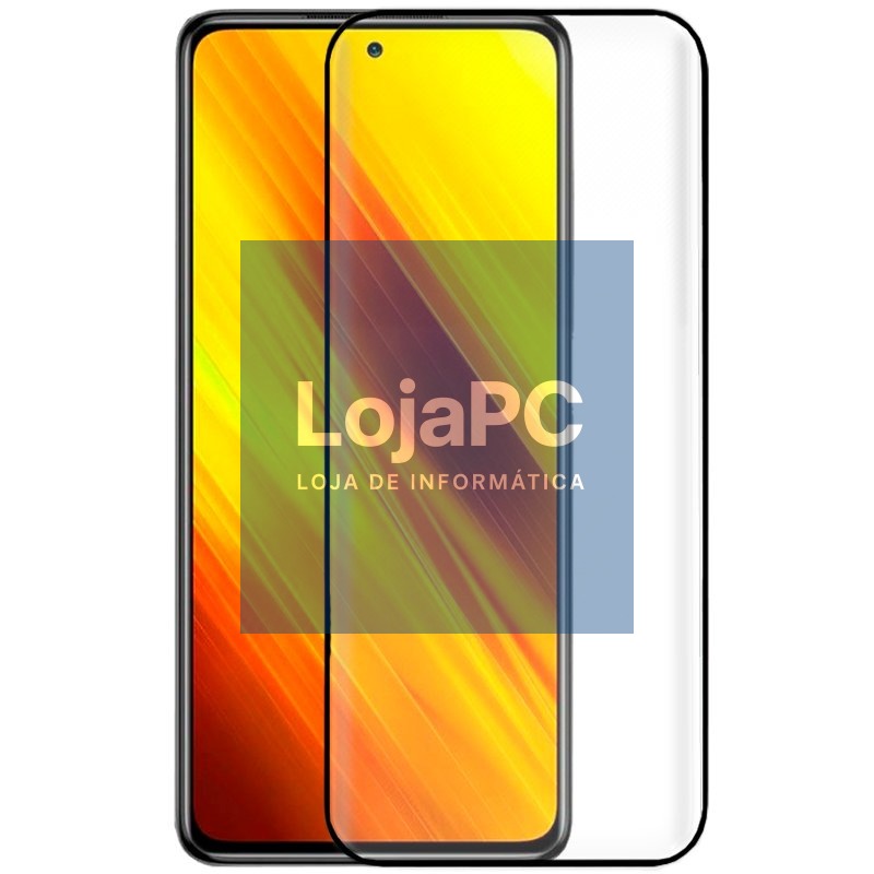 Tempered Glass Screen Protector COOL for Xiaomi Pocophone X3 / X3 Pro / 11T / 11T Pro (FULL 3D Black)