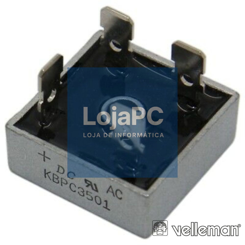 Ponte Retificadora 100V-35A VELLEMAN