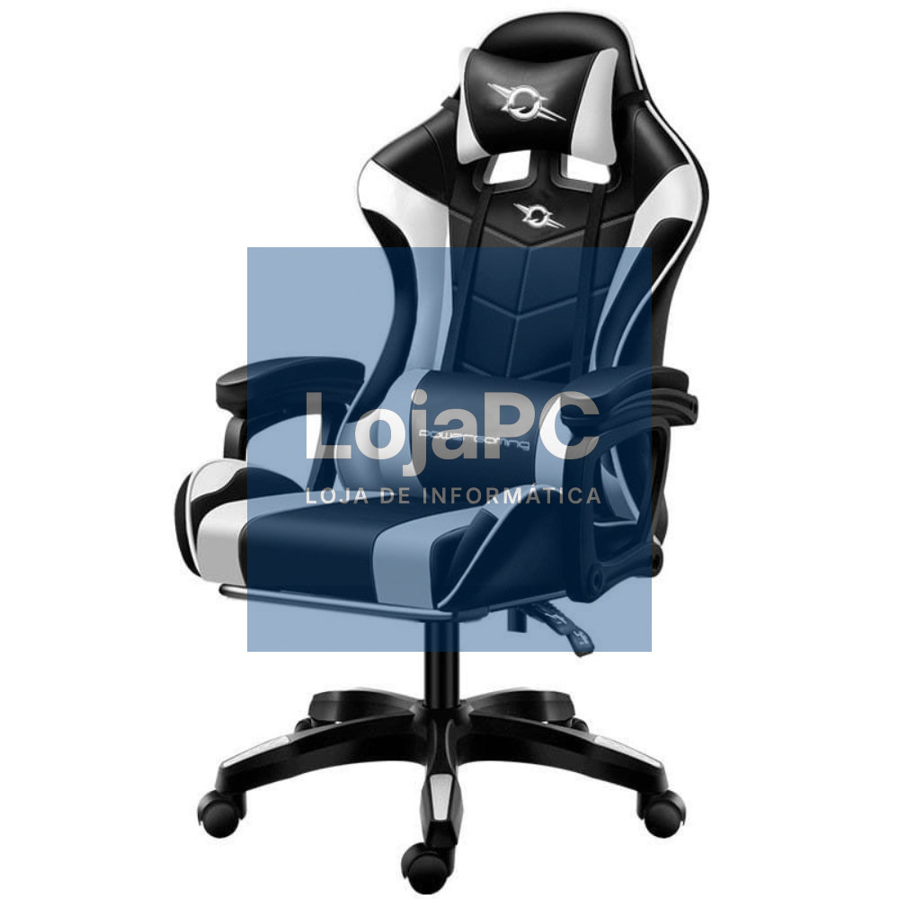 Cadeira Gaming Preto/Branca