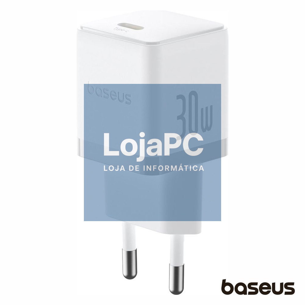Alimentador Comutado USB-C PD QuickCharge 3.0 30W BASEUS
