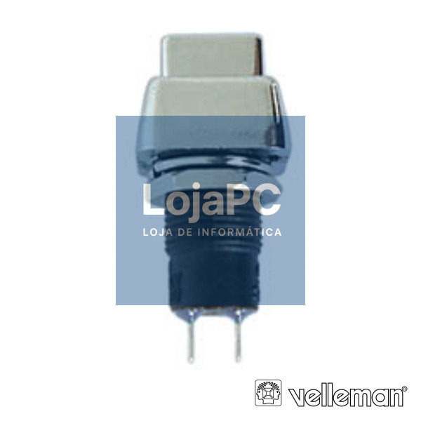 INTERRUPTOR OFF-ON PRATEADO VELLEMAN