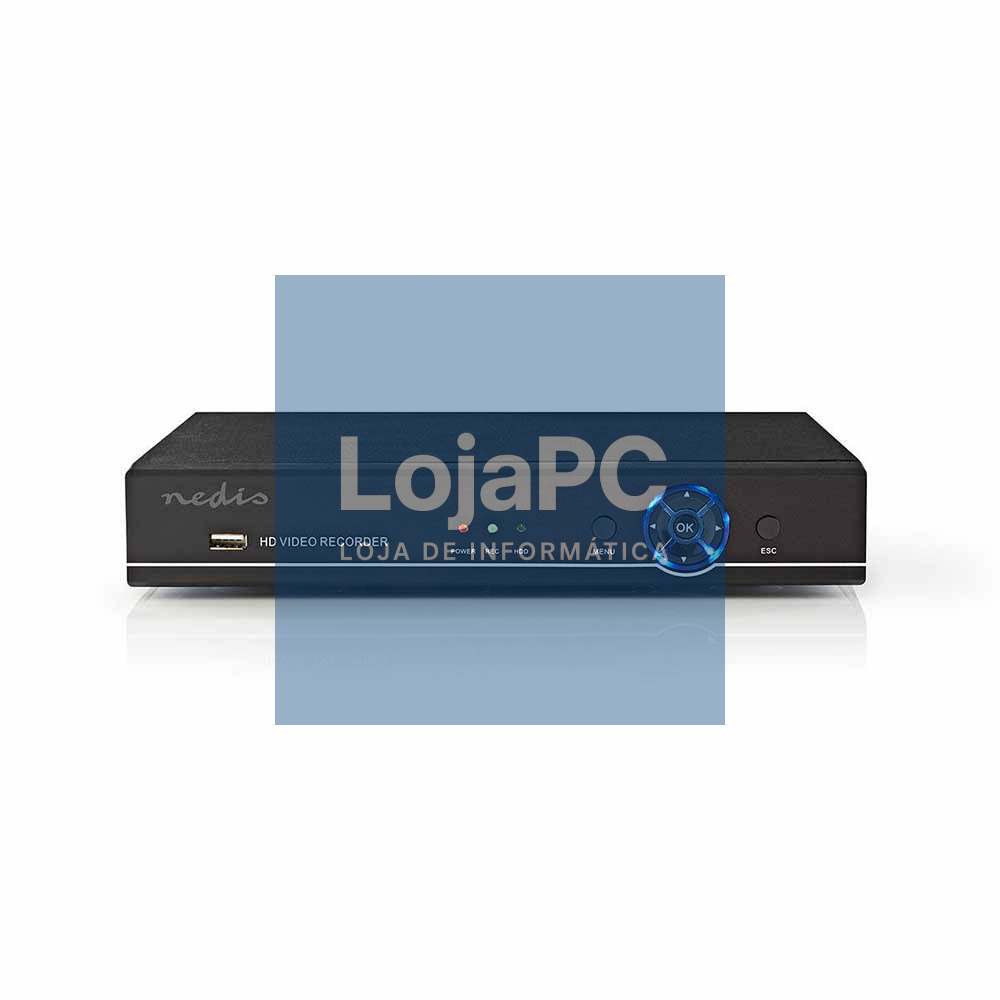 Gravador De Vigilância CCTV 4 Canais Full HD NEDIS