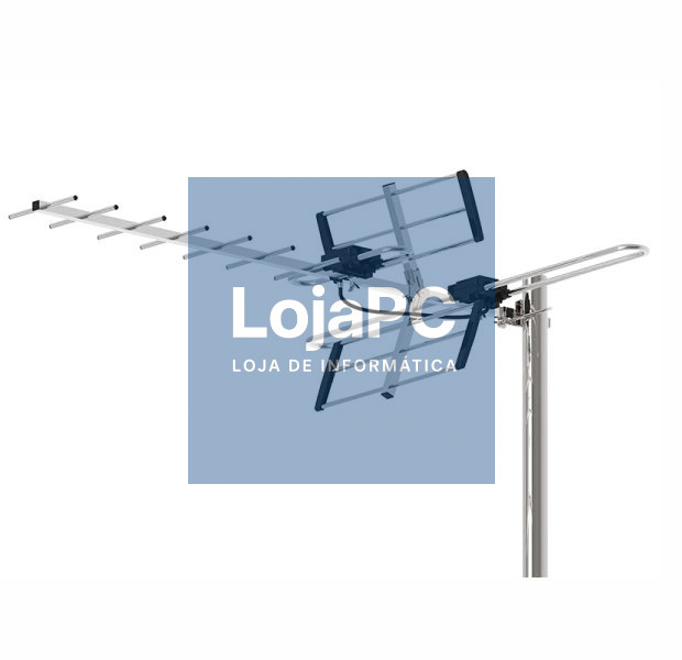 Antena de Exterior DVB-T/T2 14dB