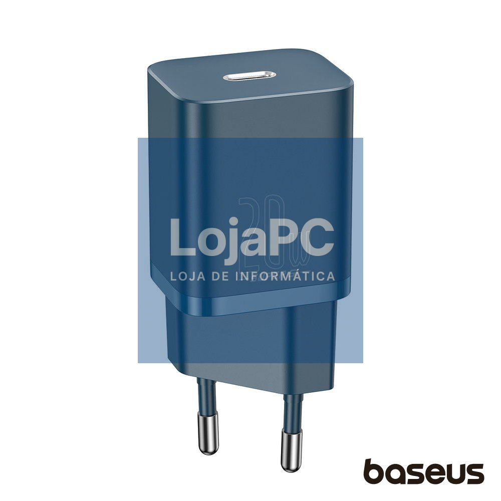 Alimentador Comutado USB-C PD QuickCharge 3.0 20W BASEUS