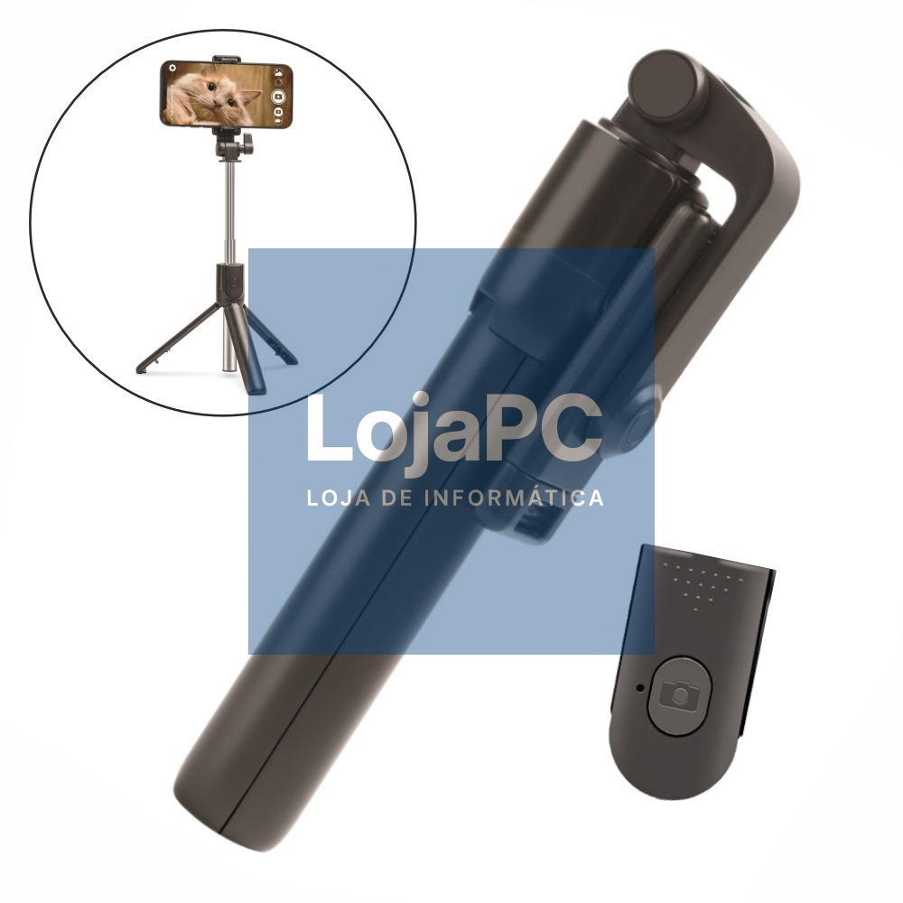 Vara Telescópica Monopod P/ Selfies C/ Função Tripé