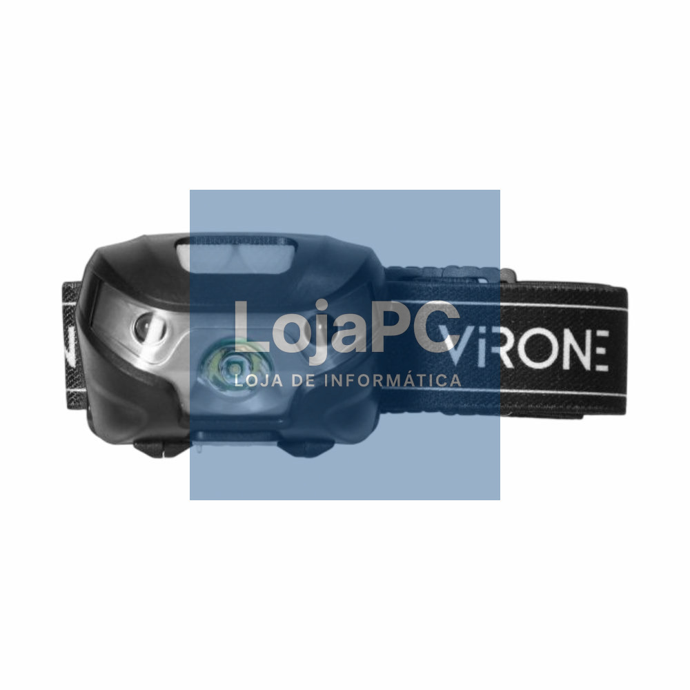 Lanterna De Cabeça LED Recarregável XPE 3W C/ Sensor VIRONE
