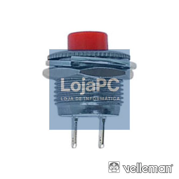 INTERRUPTOR MINIATURA VERMELHO VELLEMAN