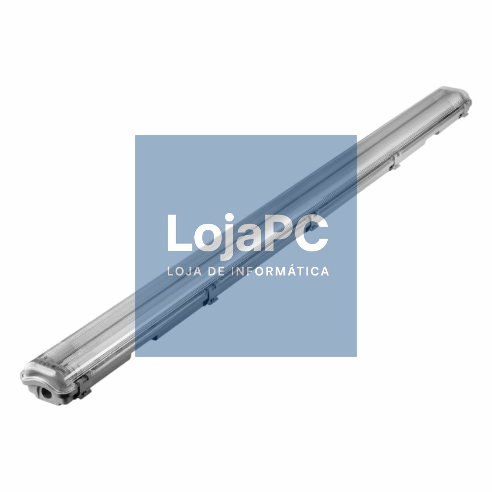Armadura 120cm C/ 2 Lâmpadas 18W Tubular T8 VIRONE
