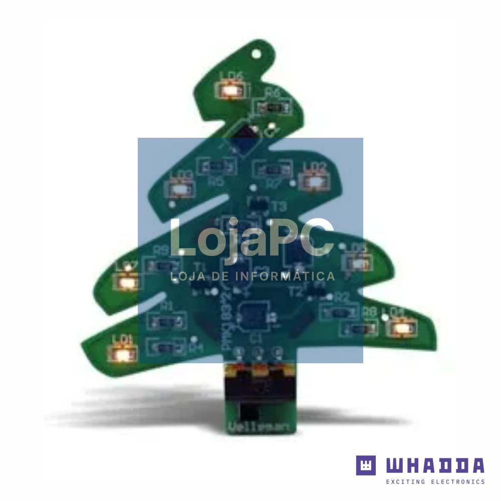 Kit Árvore de Natal USB SMD WHADDA