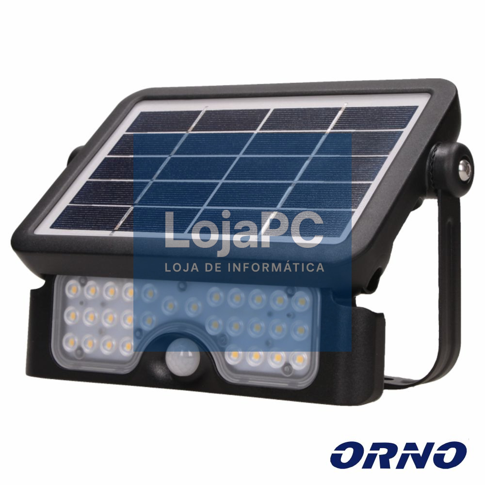 Candeeiro Solar LED 5W IP65 C/ Sensor Movimentos PIR ADVITI