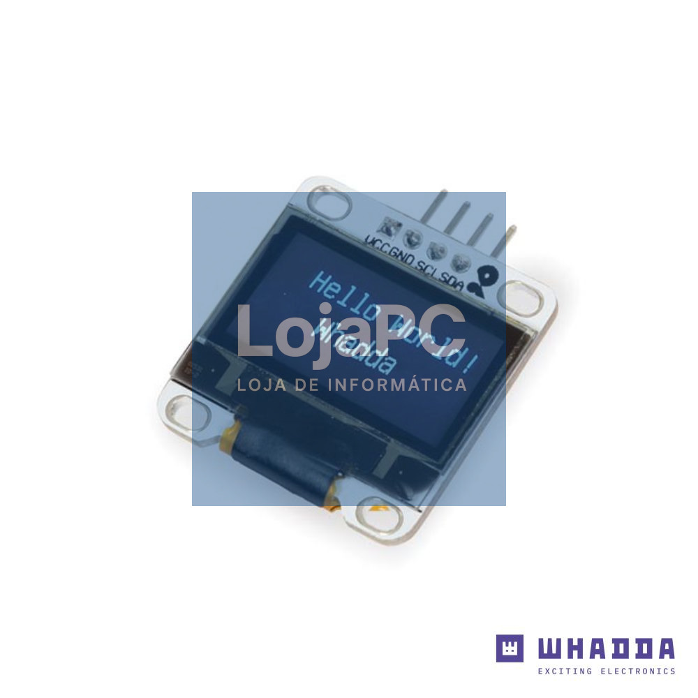 Ecrã OLED de 0.9" Para Arduino WHADDA