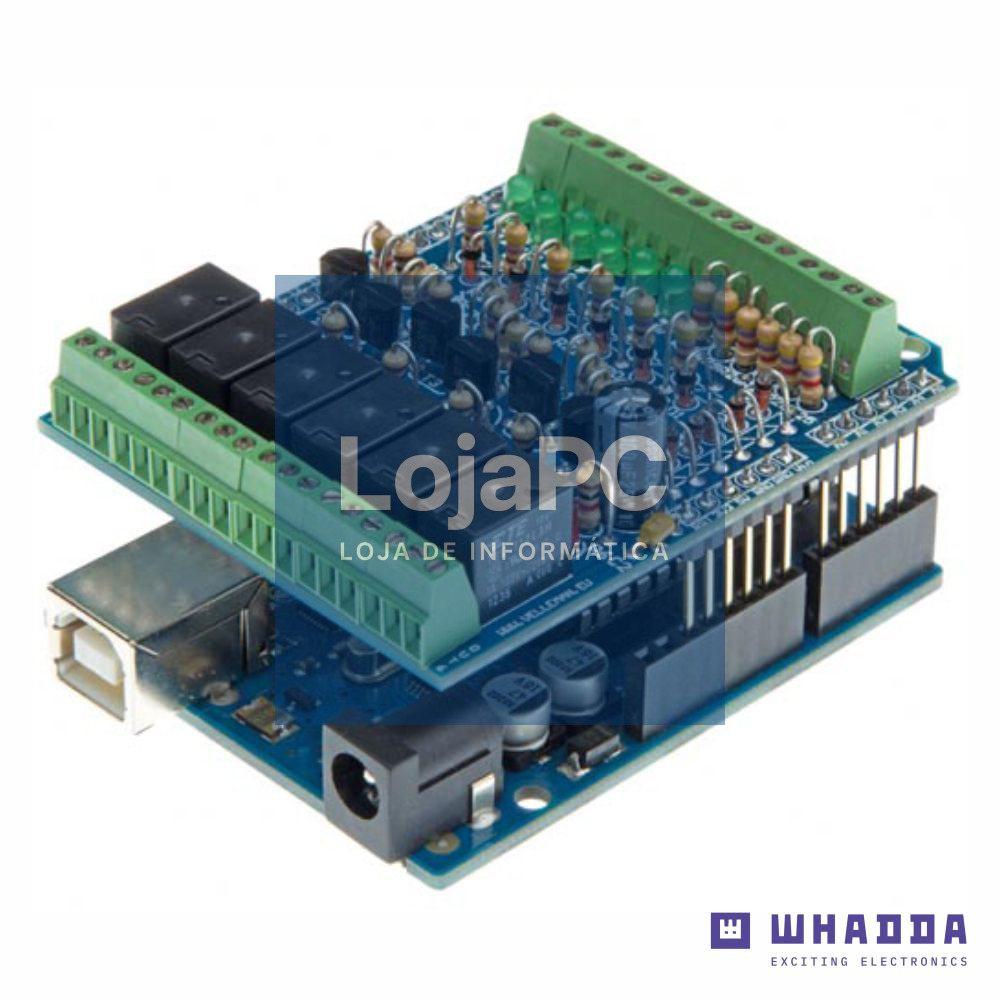 In/Out Shield Para Arduino WHADDA