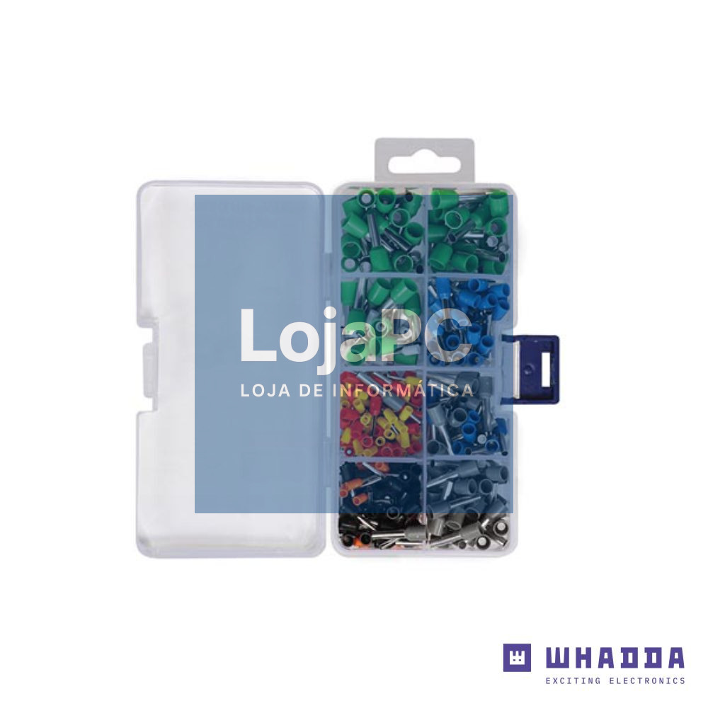 Conjunto de 400 Terminais de Ponteira WHADDA