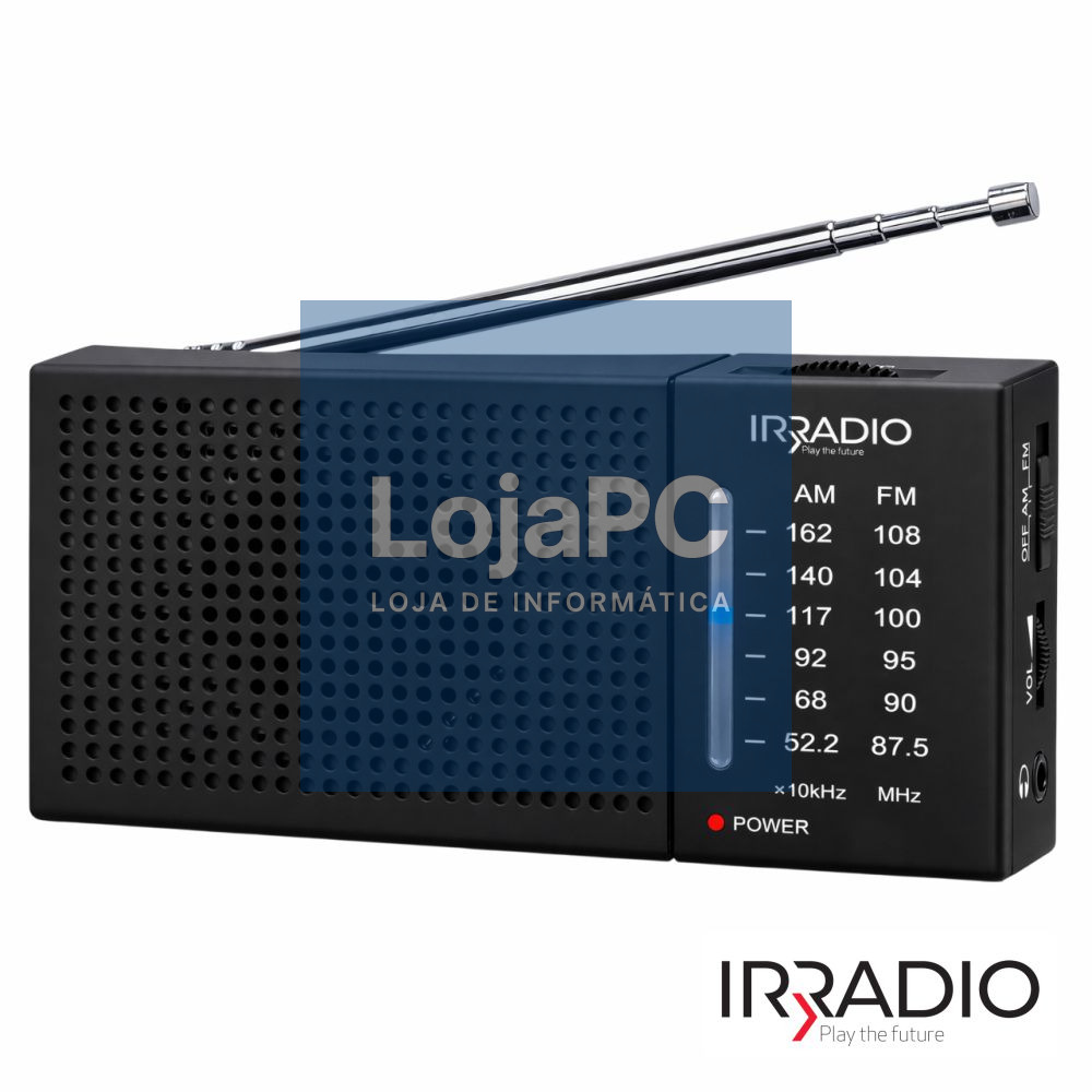Rádio Portátil AM/FM De Bolso A Pilhas