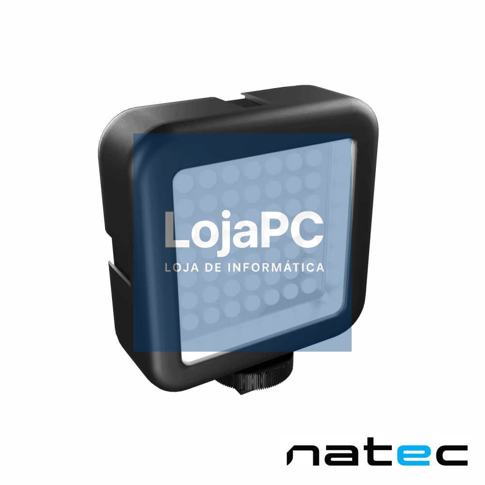 Flash LED P/ Foto/Vídeo 49 LEDs 800lm ALFAMA NATEC