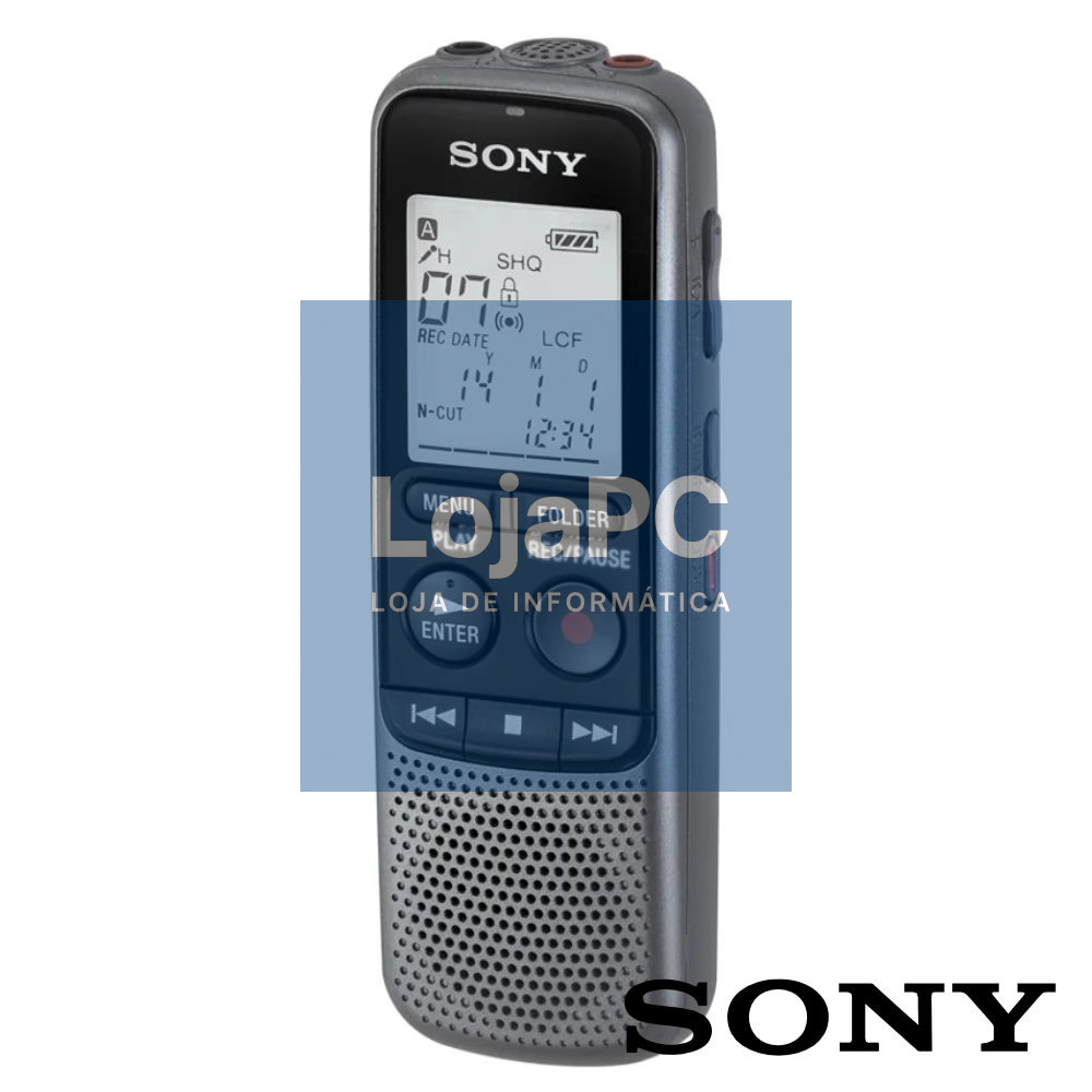 Gravador De Voz C/ LCD C/ Altifalante 4GB SONY