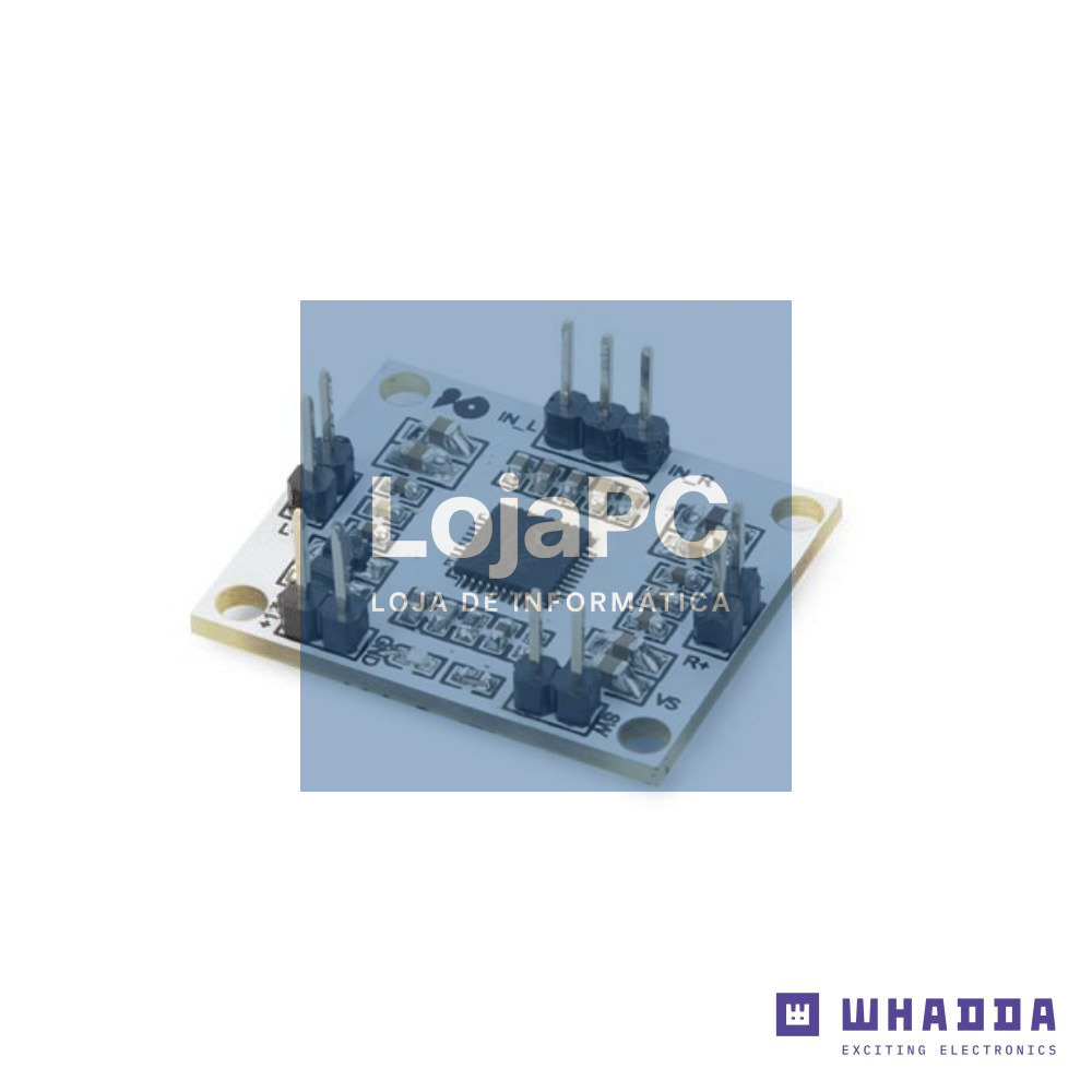 Módulo Amplificador de Áudio Digital 2x10W Whadda