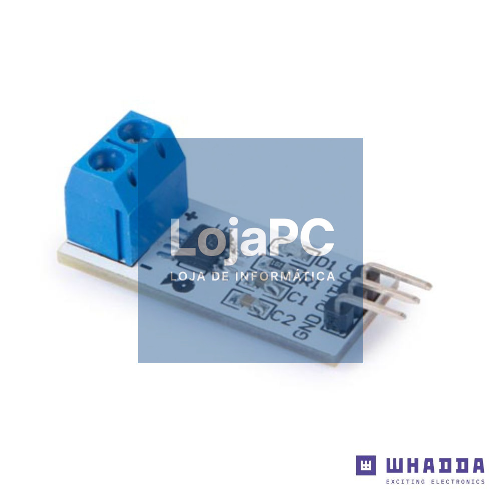 Módulo de Sensor Corrente ACS712 20A WHADDA