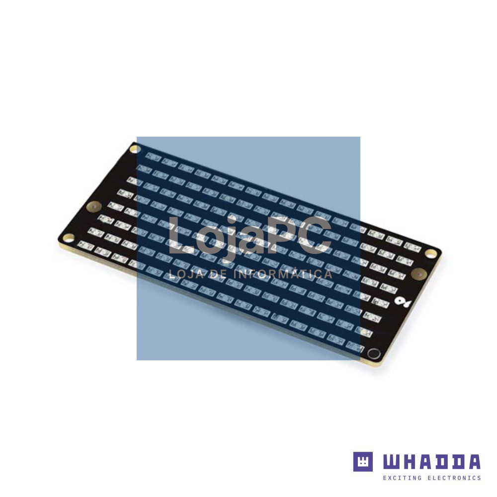 Painel Matrix LED 8x16 de 128 LEDs Azuis WHADDA