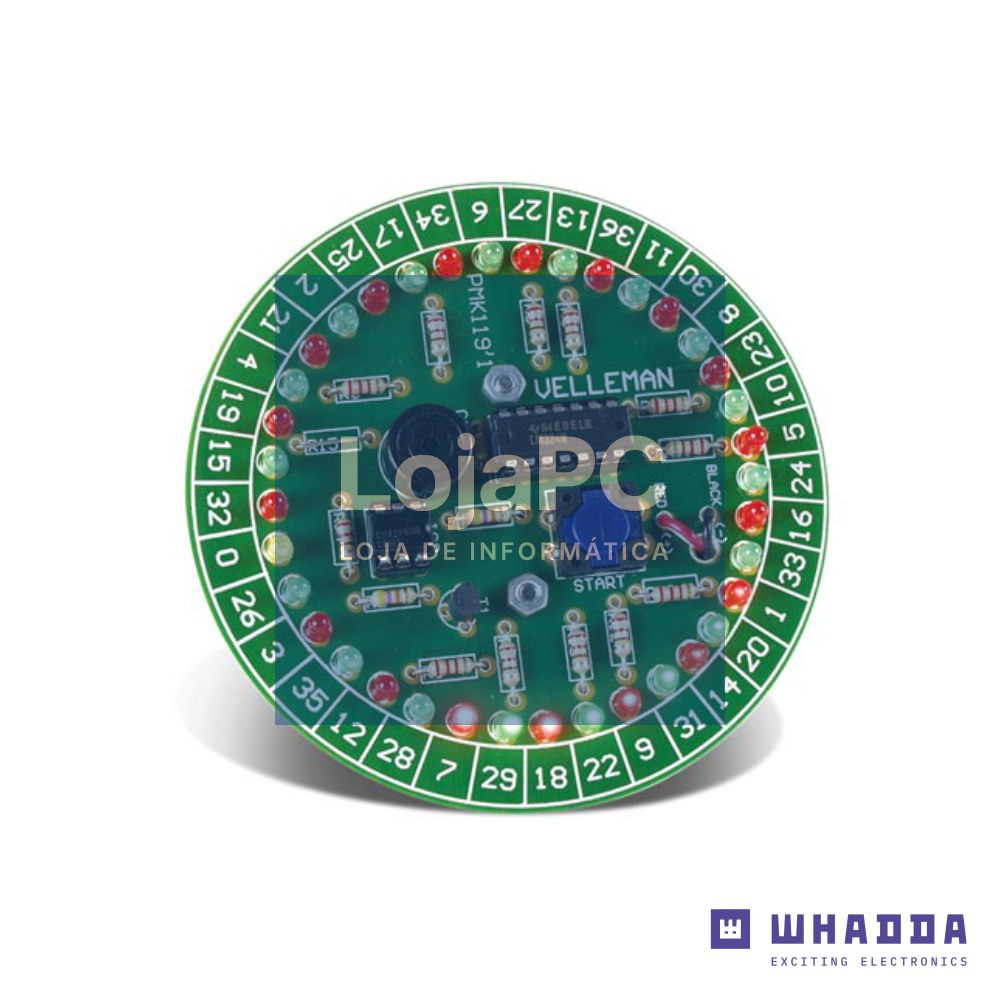 Kit Roleta de 37 LEDS VELLEMAN