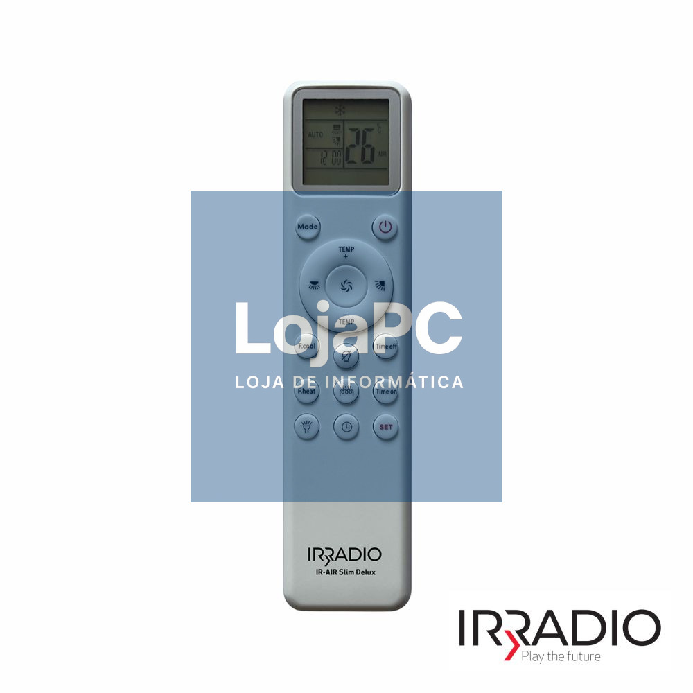 Comando Para Ar Condicionado Slim Deluxe Universal IRRADIO