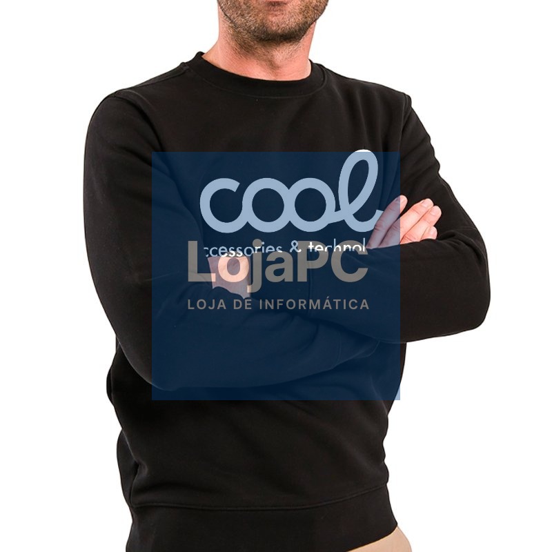 Textile Hoodie Cool Accessories Size L (Unisex) Black — imagem 3