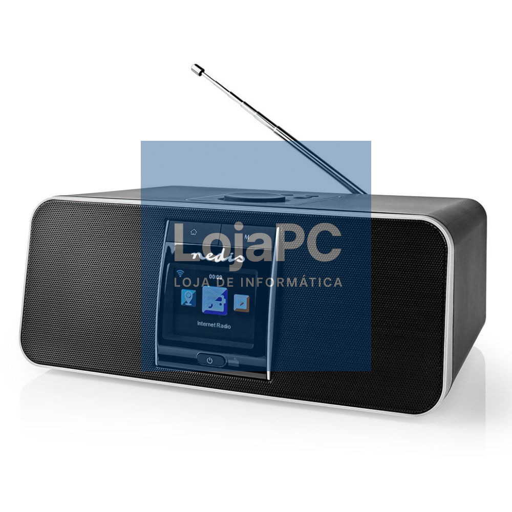 Rádio Bluetooth C/ Alarme E WiFi