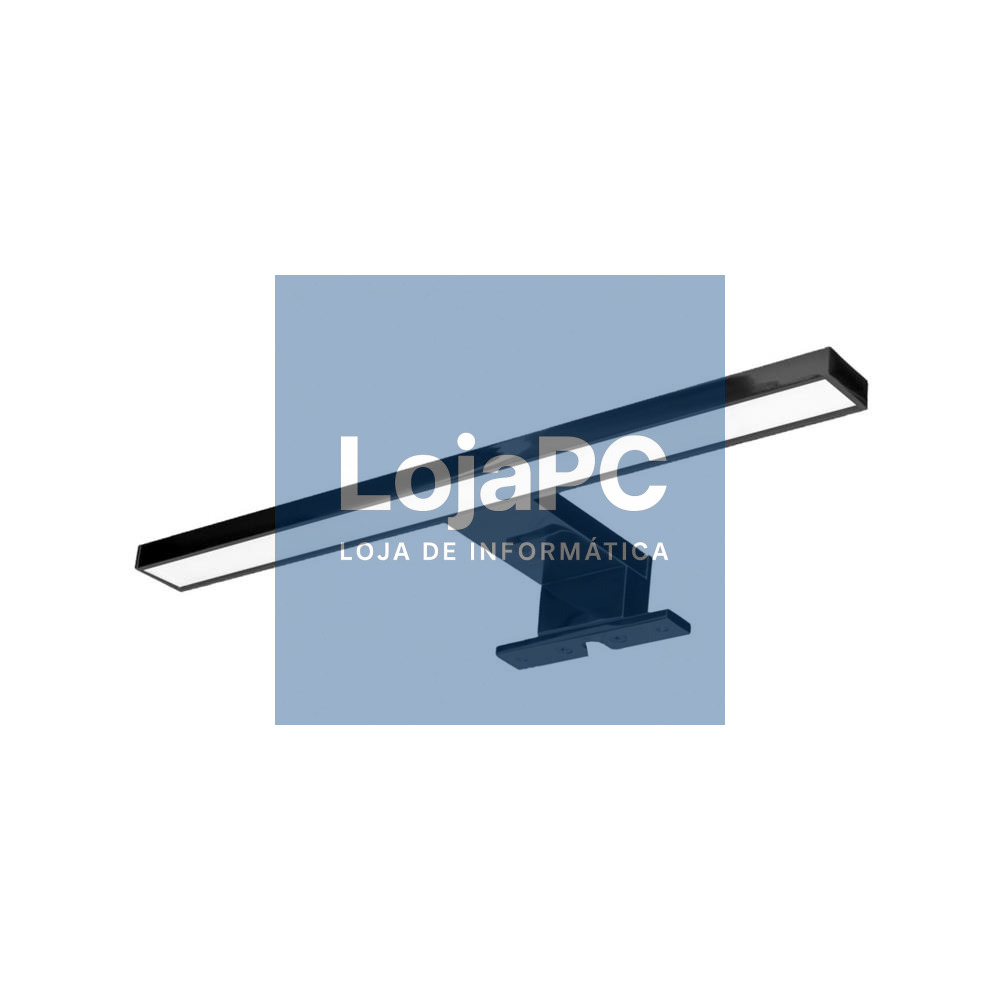 Candeeiro LED 18W 1600lm 100cm 4000K Preto ADVITI