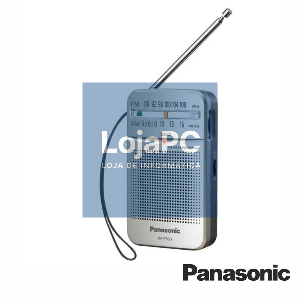 Rádio Portátil AM/FM 2.25" A Pilhas PANASONIC