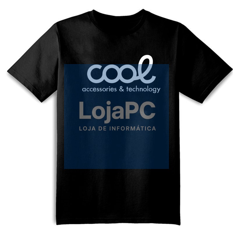Textile T-shirt Cool Accessories Size L (Unisex) Black — imagem 2