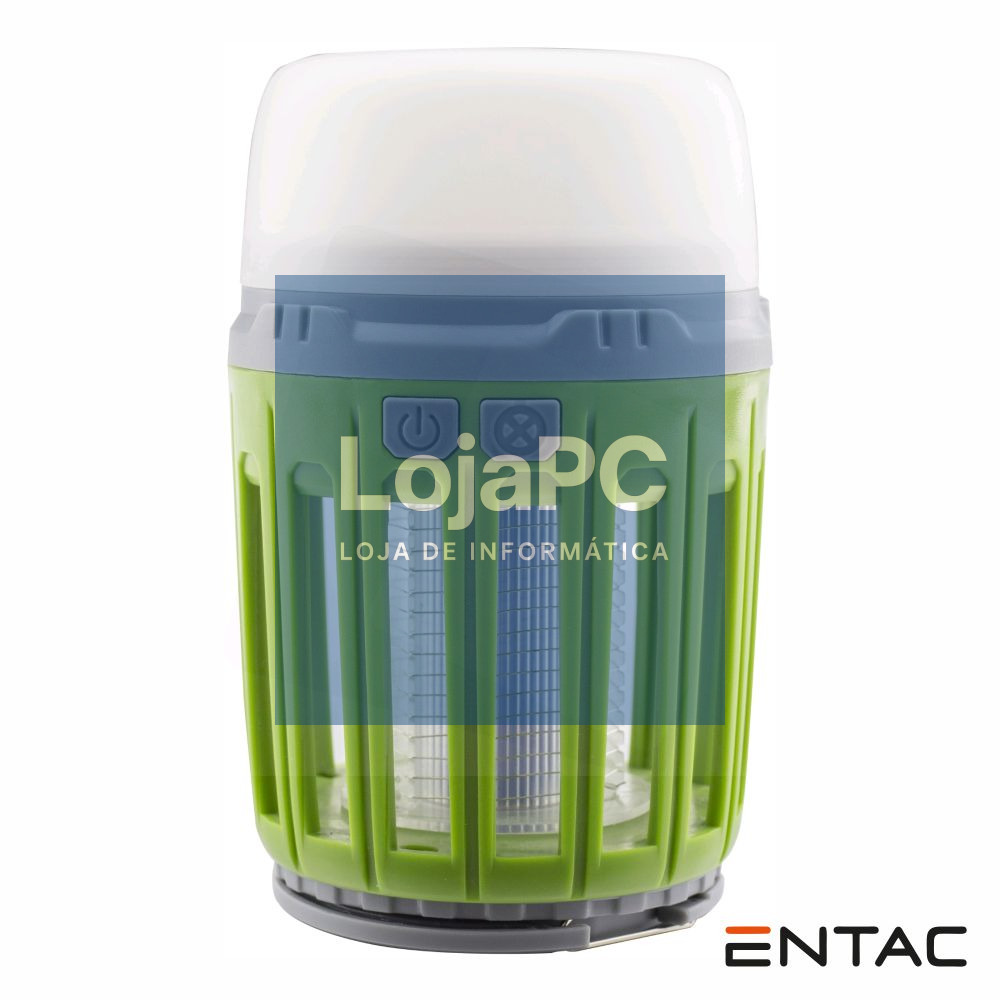 Mosquiteiro Elétrico Portátil C/ Lâmpada ENTAC