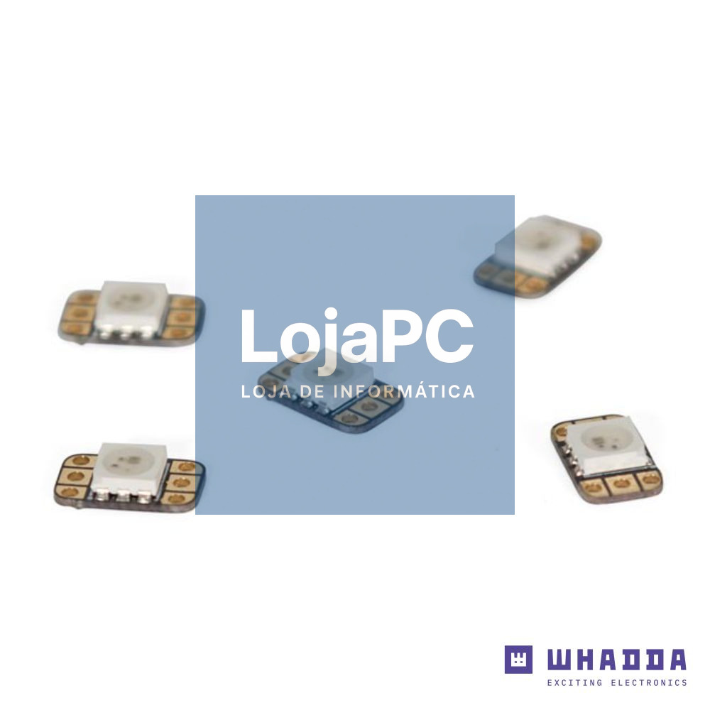 Conjunto de 5 LEDS P/ Placa de Desenvolvimento ESP32 WHADDA