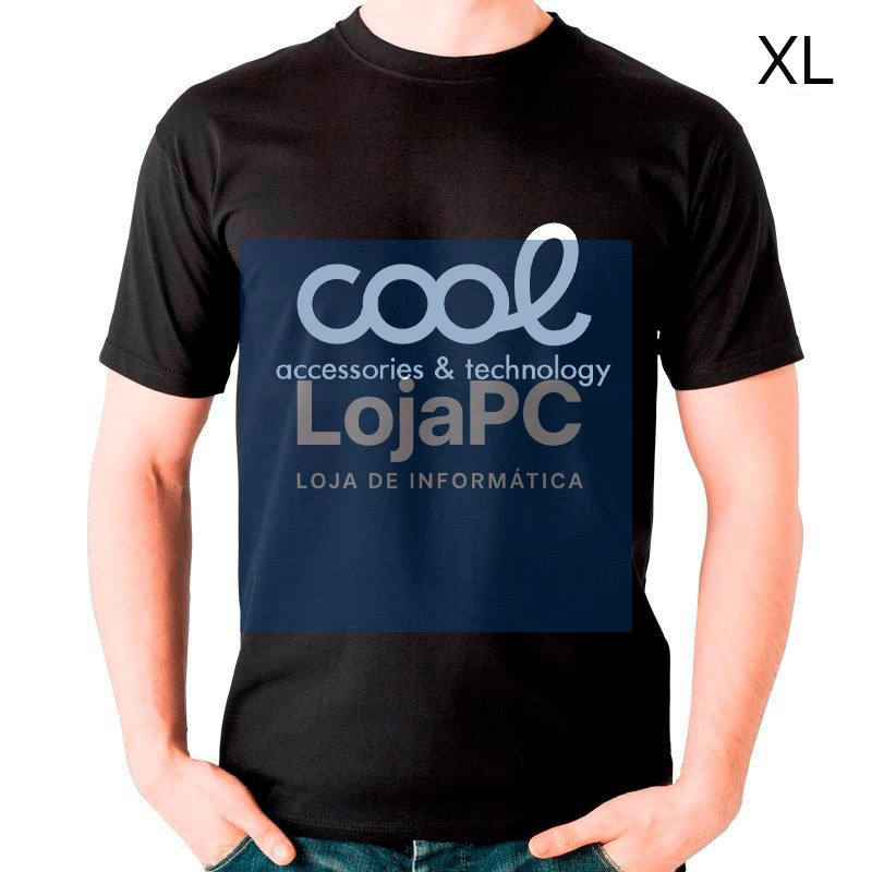 Textile T-shirt Cool Accessories Size XL (Unisex) Black