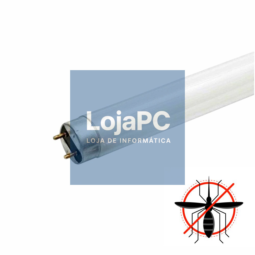 Lâmpada Tubular P/ Mosquiteiro 10W 33cm Fluorescente UV