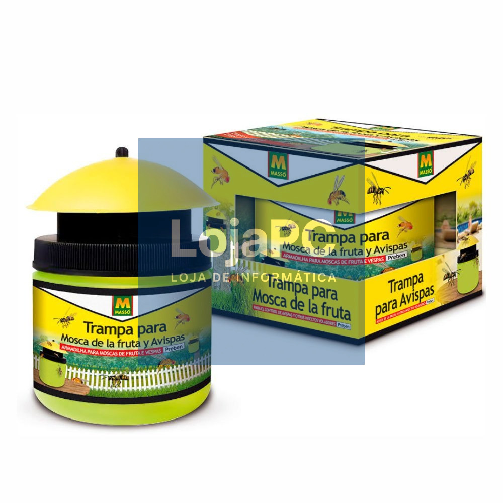 Armadilha P/ Moscas da Fruta e Vespas