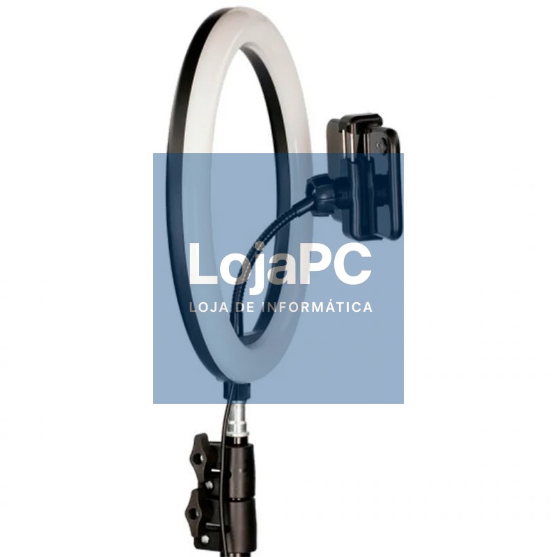 Tripod Support (180 cm) LED Light Ring COOL + Bluetooth Remote — imagem 3