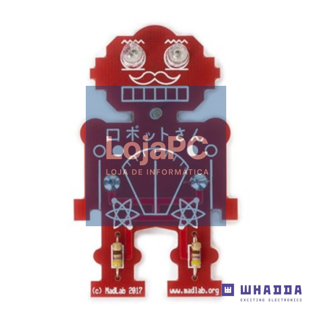 Kit Eletrónica Mr. Robot Madlab WHADDA