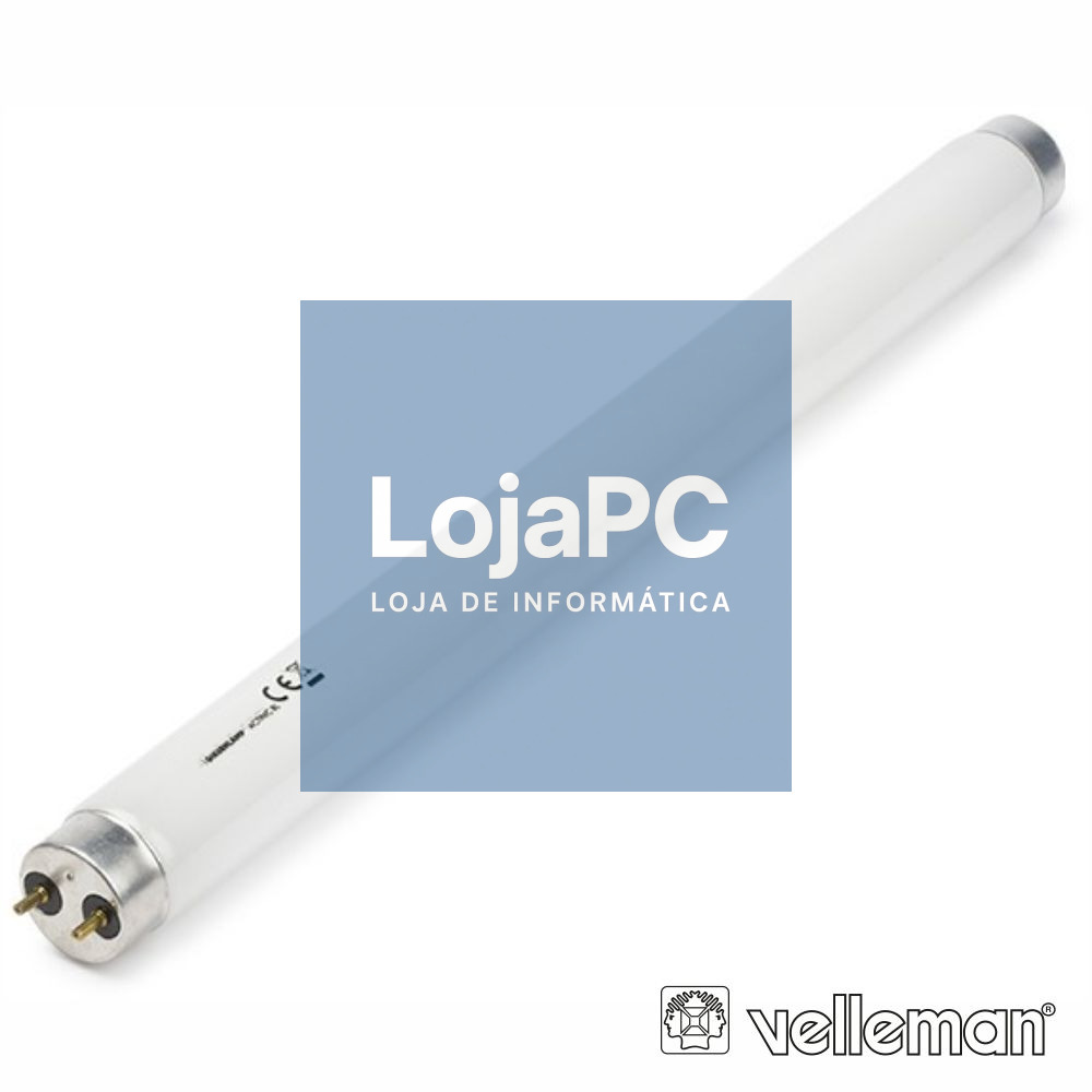 Lâmpada Tubular Mosquiteiro 10W Fluorescente UV VELLEMAN