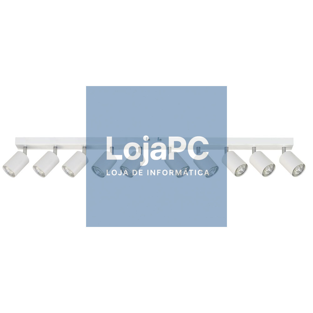 Candeeiro LED Teto/Parede 10x50W IP20 Branco ADVITI