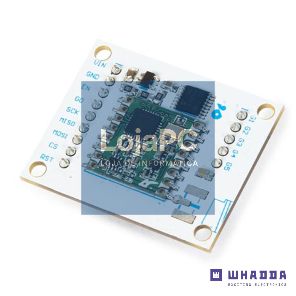Placa do Transceptor RFM69HCW WHADDA