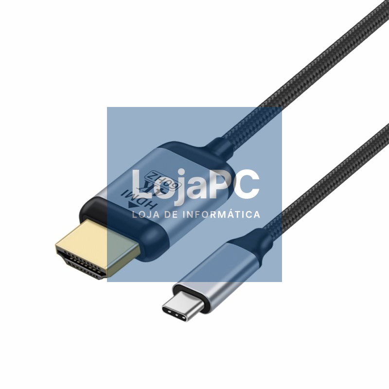 Universal Audio-Video HDMI to Type-C Cable (1.8m) Ultra 4K COOL