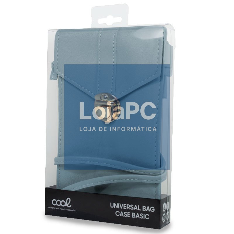 Universal Bag Basic Cover Up to 6.7 in. COOL Light Blue — imagem 3