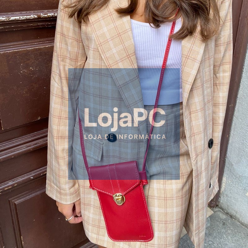 Universal Bag Basic Cover Up to 6.7 in. COOL Maroon — imagem 2